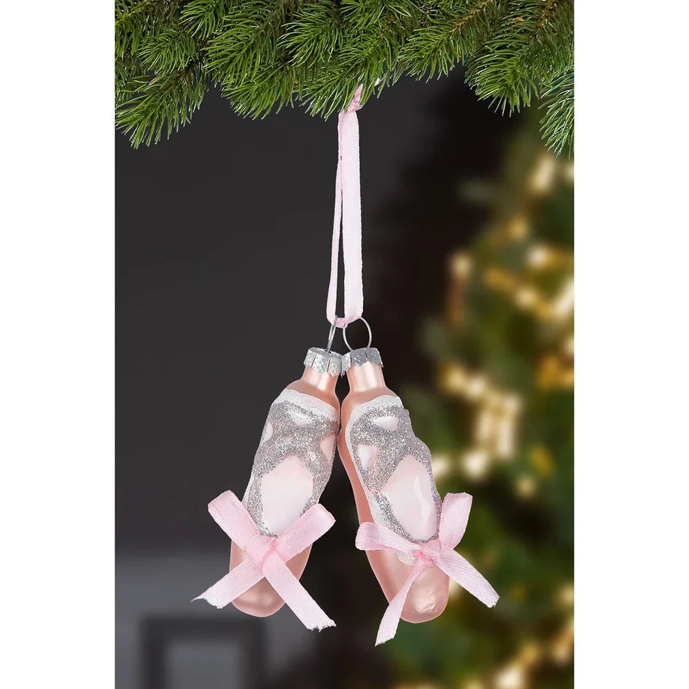 Boule de Noël Ballerines Roses – vue produit 2