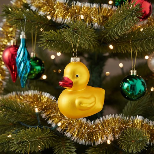 Badeenten-Weihnachtskugel