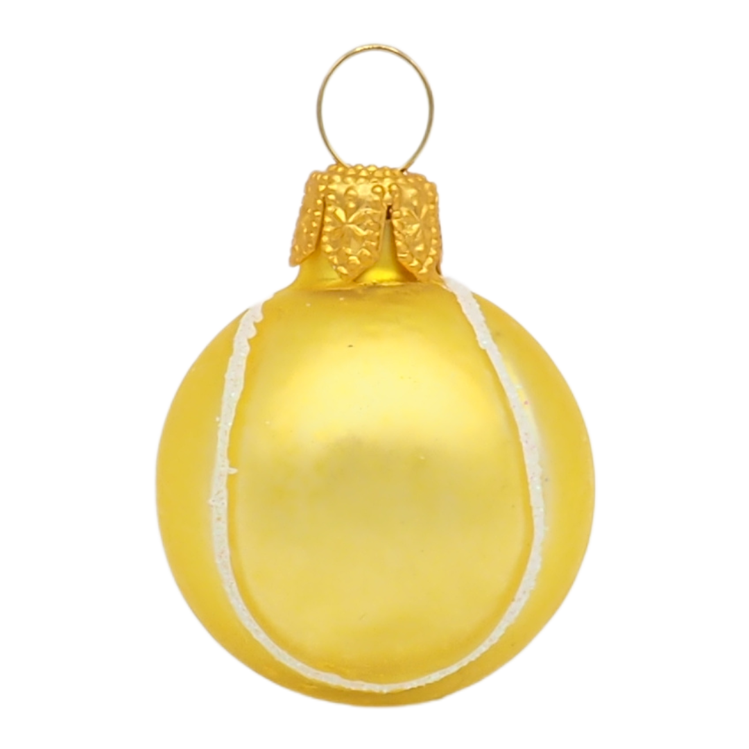 Boule de Noël Balle de tennis XS