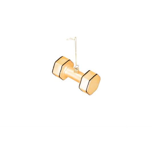 Dumbbell Christmas Ornament