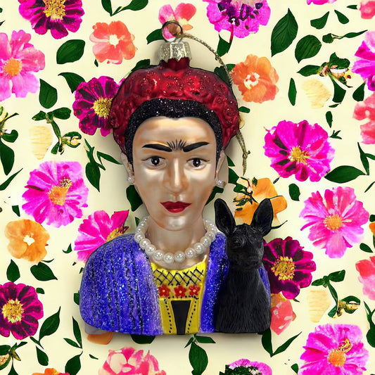 Weihnachtskugel Frida & Itzcuintli