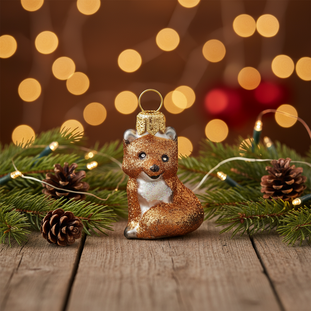 Boule de Noël Renard XS