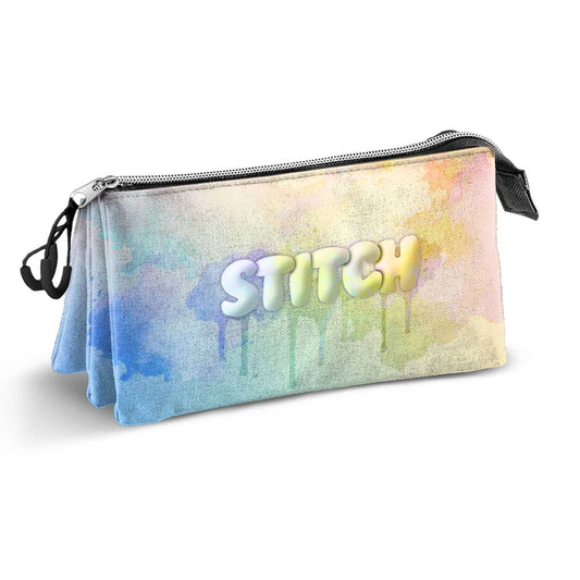 Disney Lilo et Stitch Watercolour-Trousse Triple