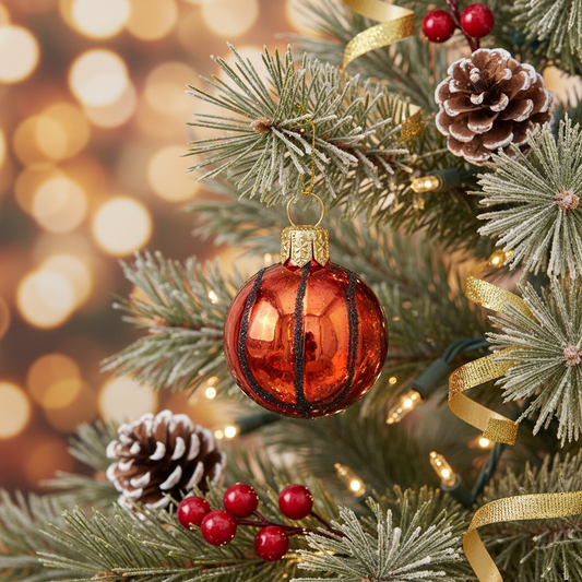 Weihnachtskugel Basketball XS