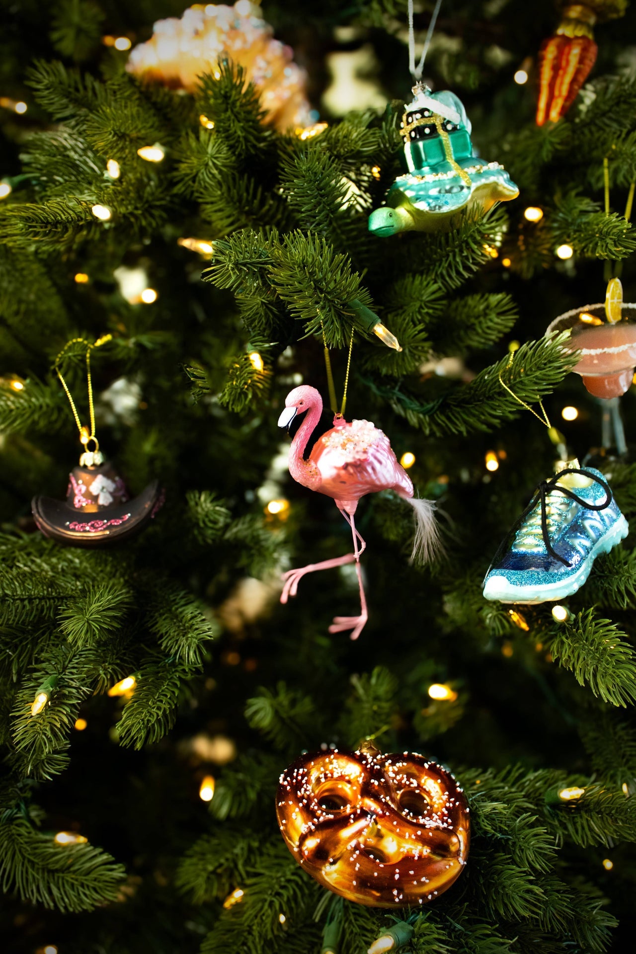 Boule de Noël Chaussure de Trail