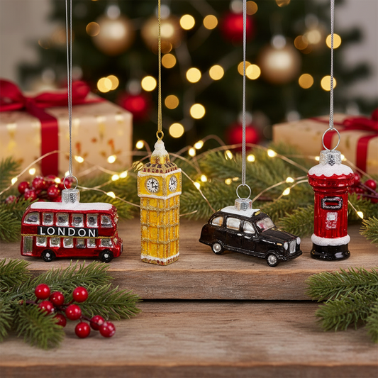 Mini Christmas baubles London