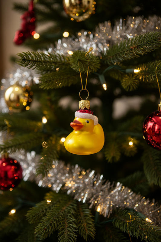 Badeenten-Weihnachtskugel