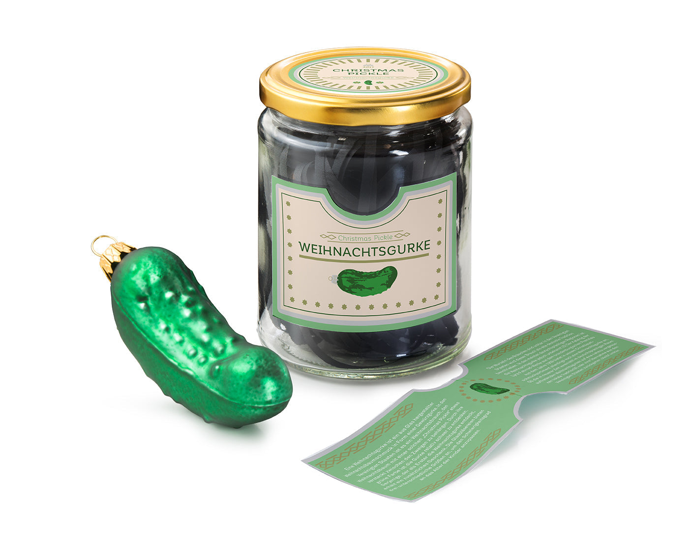 Boule de Noël Cornichon – vue produit 8