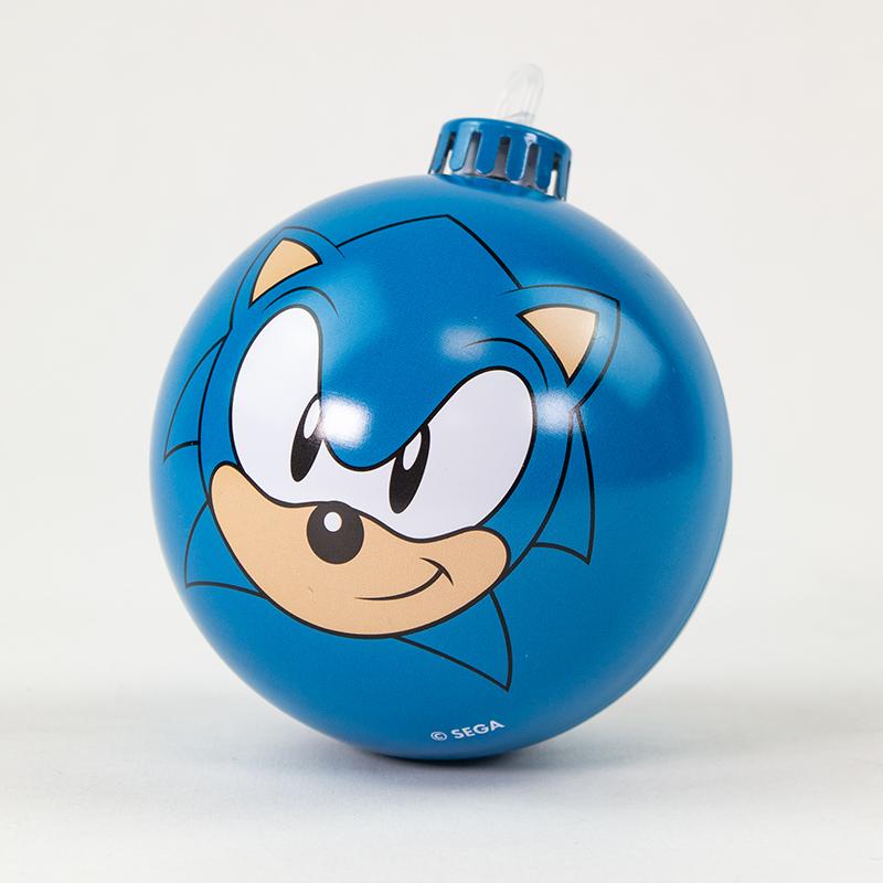 Boule de Noël Sonic par Bauble Heads