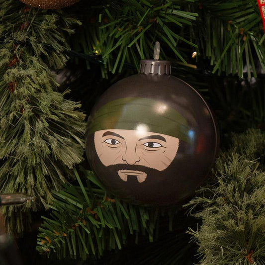 Boule de Noël The Drifter par Bauble Heads