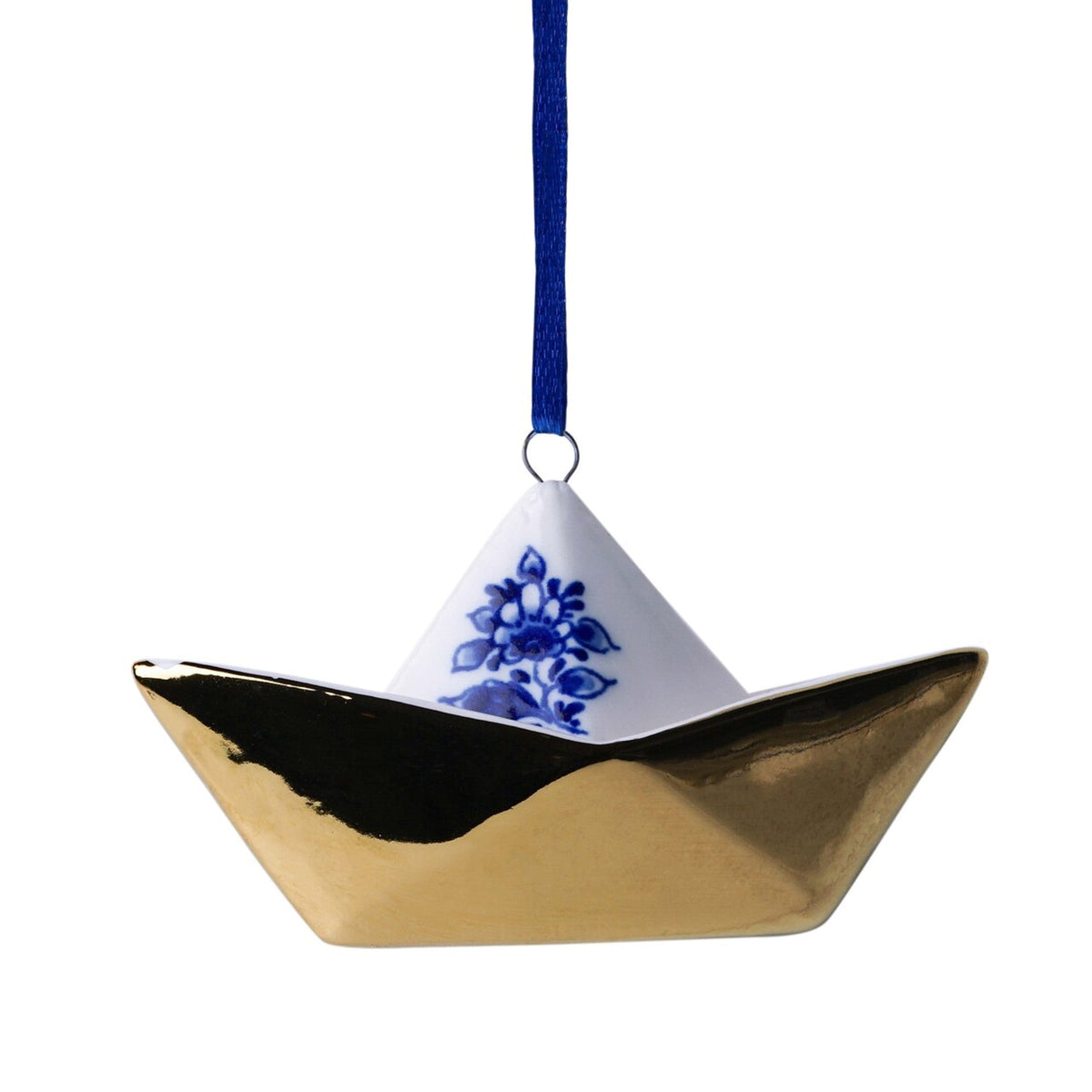Origami-Boot-Hängedekoration
