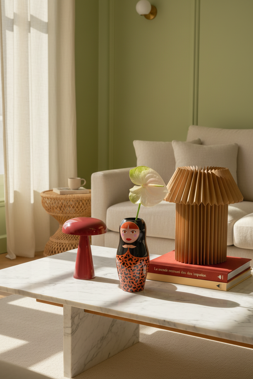 Vase Dolls Leopard