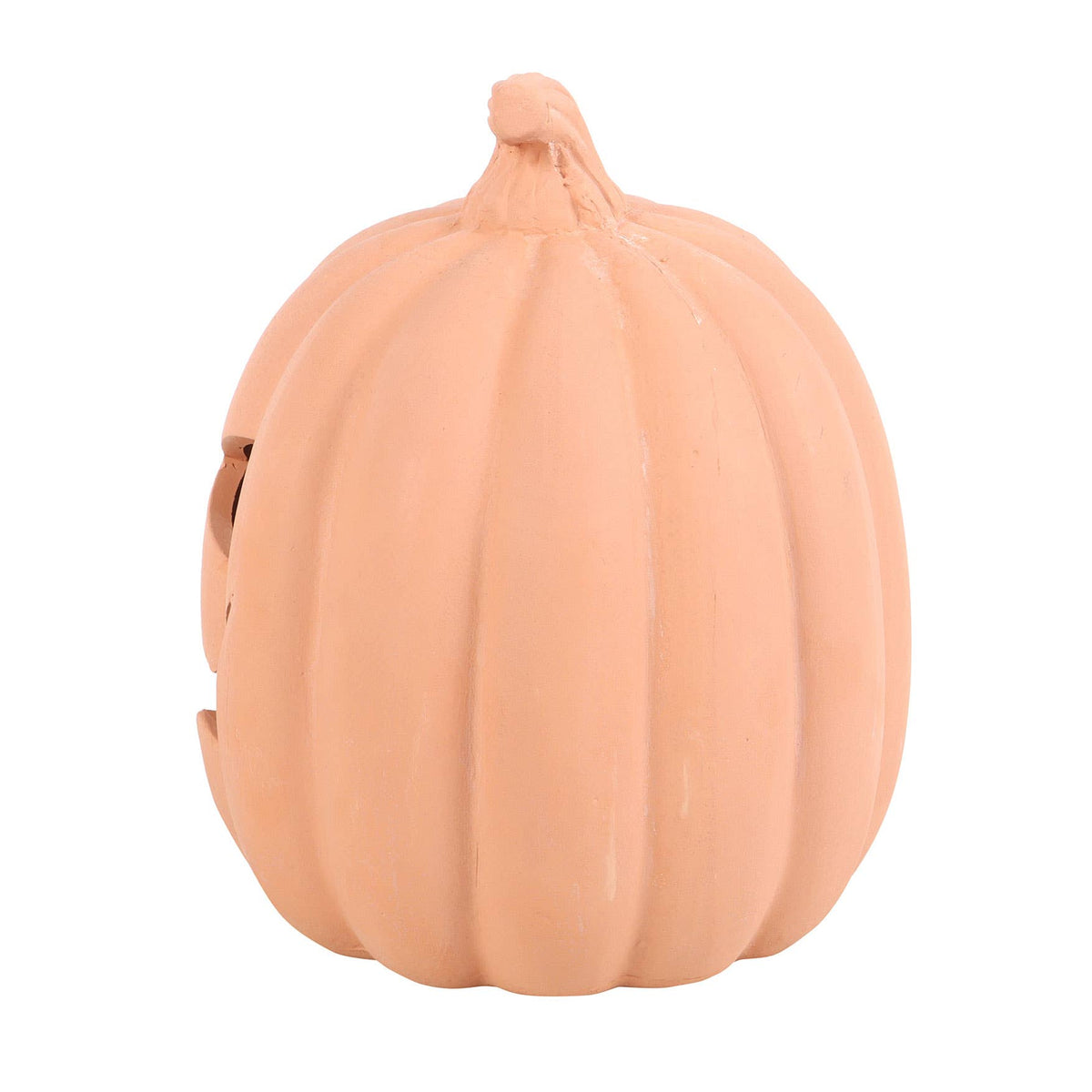 15 cm Halloween Kürbisdekoration aus Terrakotta