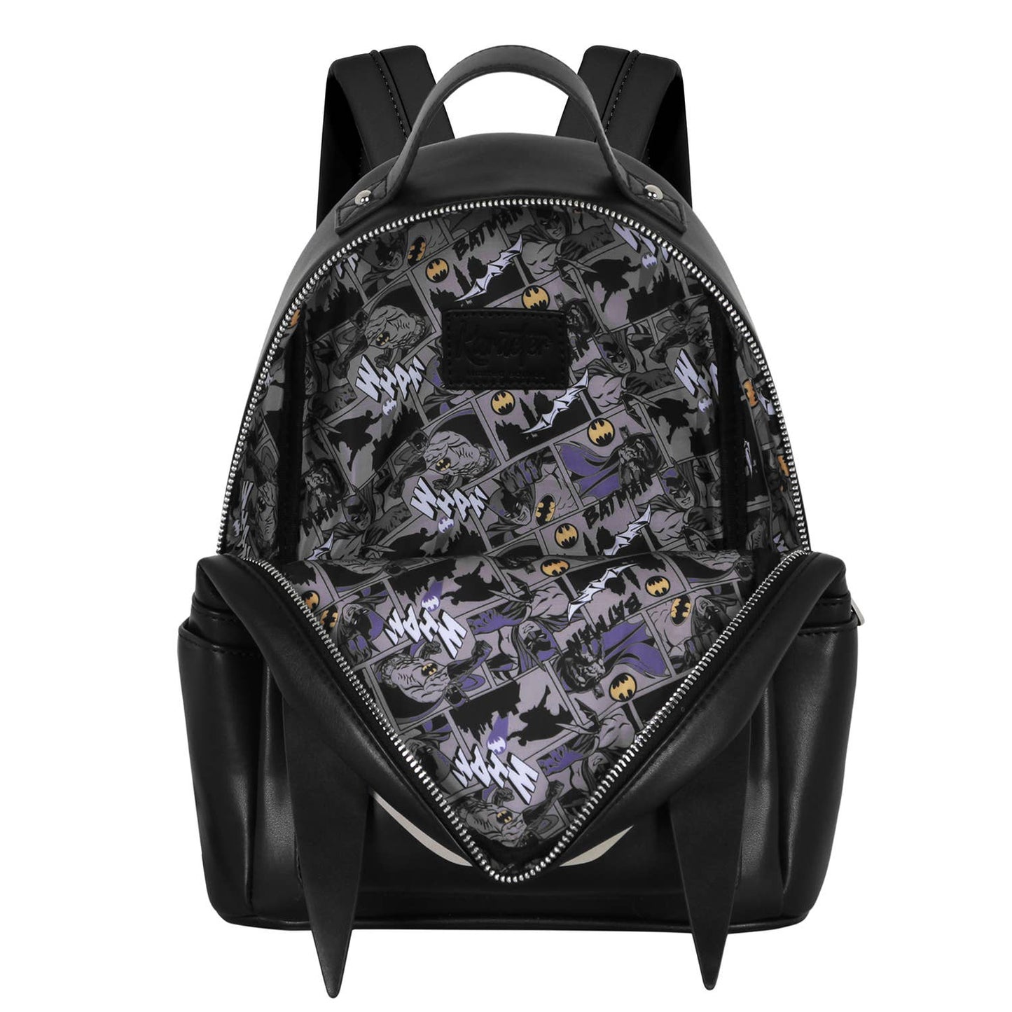 Sac à dos urbain noir DC Comics Batman Batsignal-Heady