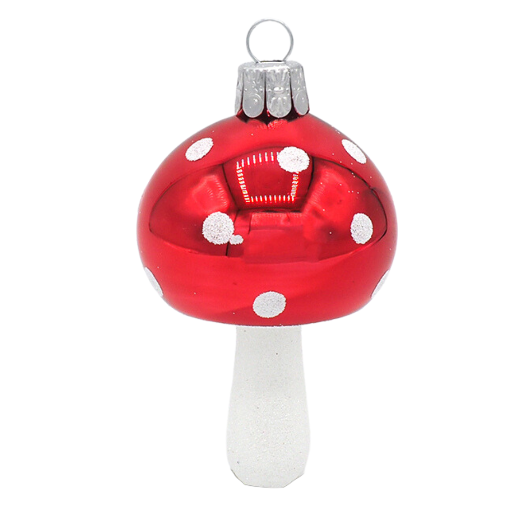 Weihnachtskugel Pilz
