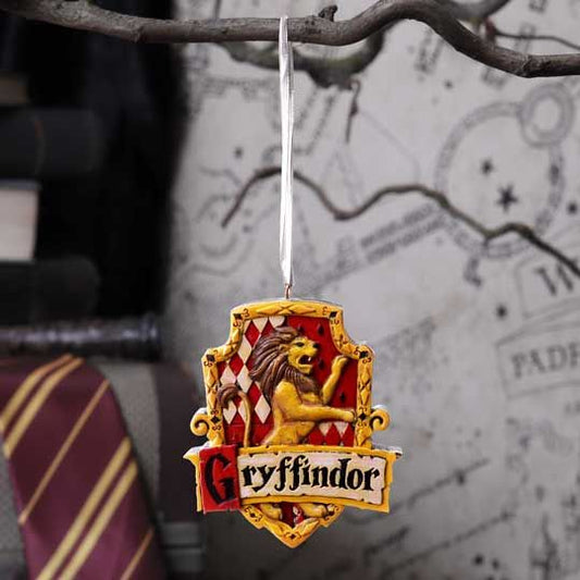 Décoration de Noël Harry Potter - Blason Gryffondor par Nemesis Now