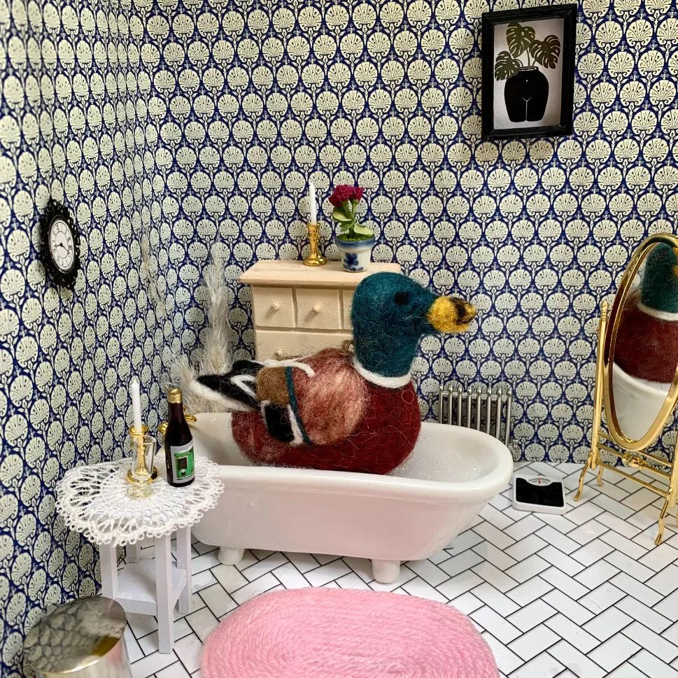 Boule de Noël en Feutrine Maddox le Canard Colvert – vue produit 3