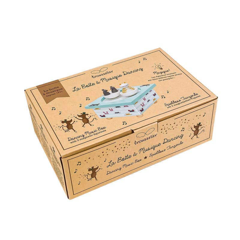 Boite À Musique Dancing Chat & Souris