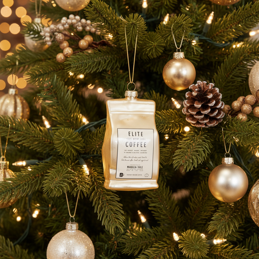 Coffee Bean Christmas Bauble