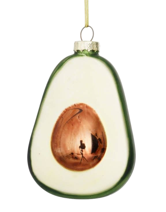 Avocado Christmas Bauble