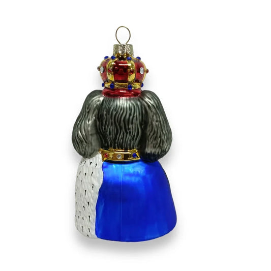 Boule de Noël Cavalier King Charles « God Save the King » – vue produit 2