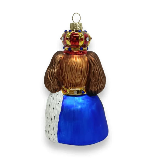 Boule de Noël God Save the King Charles Blenheim – vue produit 2