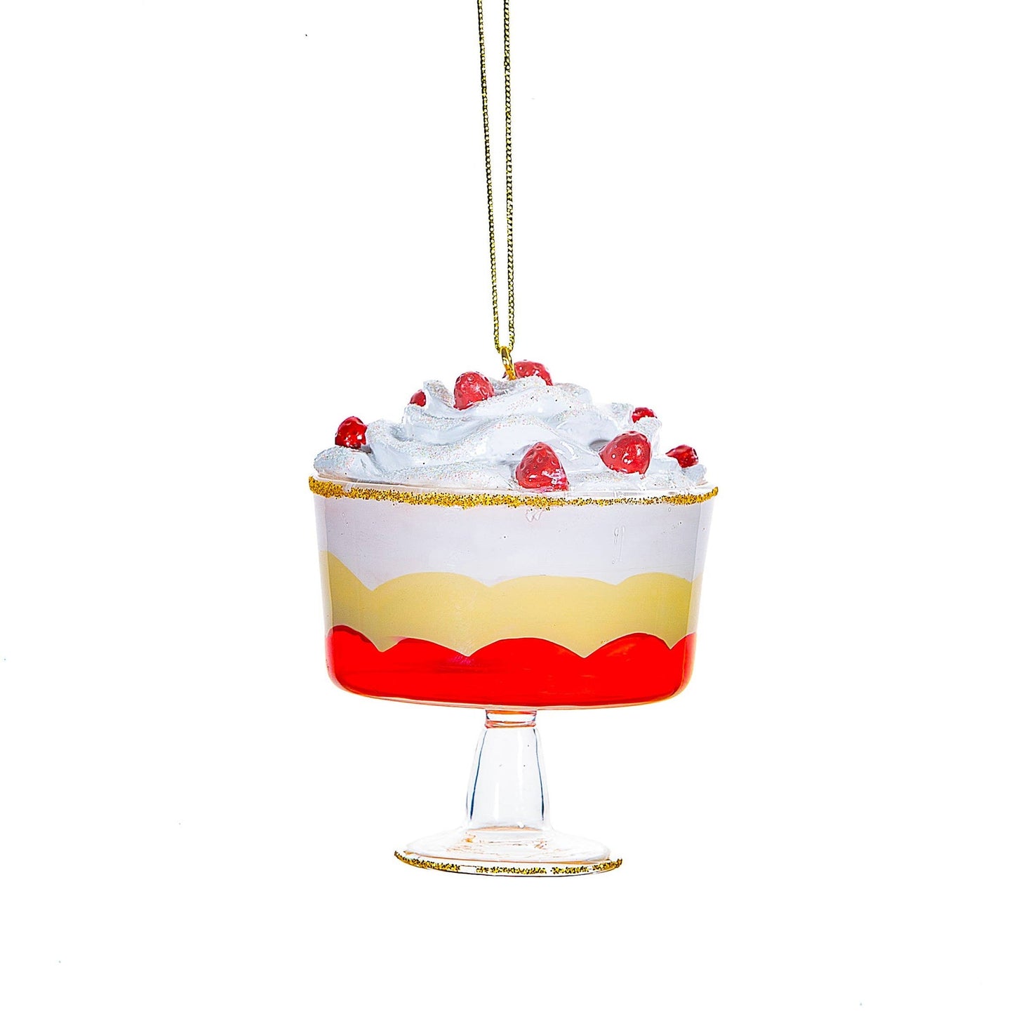 Weihnachtskugel-Dessert-Trifle