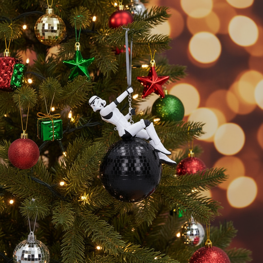 Stormtrooper "Wrecking Ball" Christmas Ornament