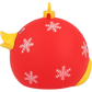 Boule de Noël Canard Rouge