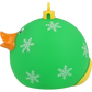 Boule de Noël Canard Vert