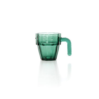 Verre Stack-a-Cactus Glasses – Vert Lot de 4
