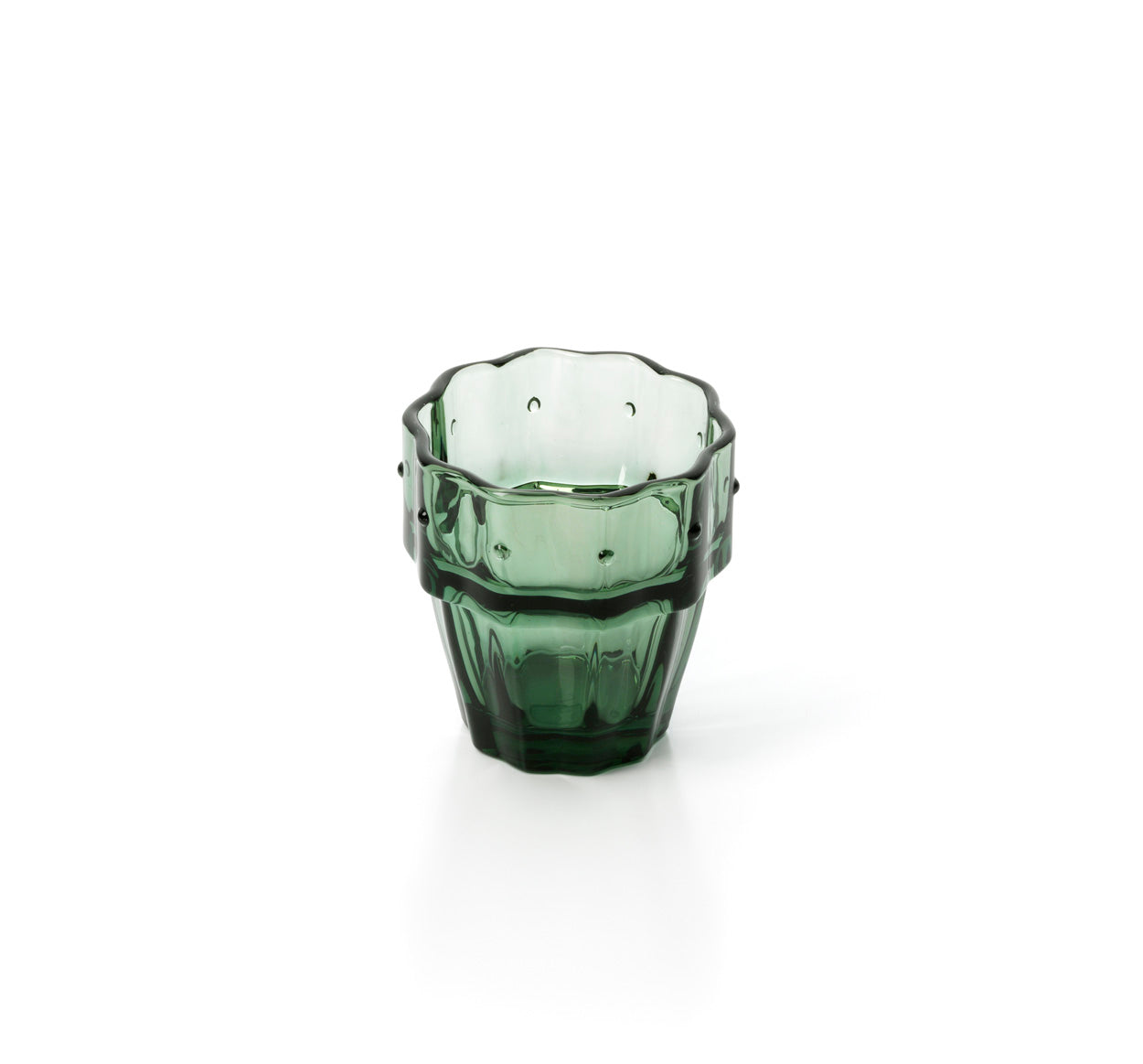 Verre Stack-a-Cactus Glasses – Vert Lot de 4
