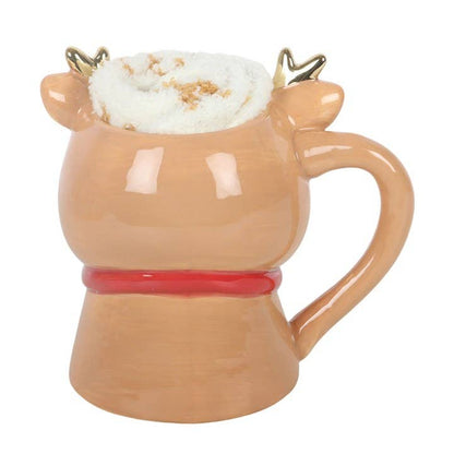 Ensemble tasse et chaussettes Ruby le renne
