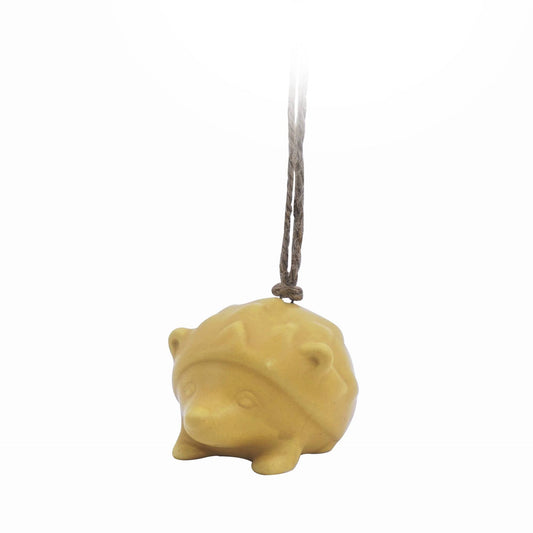 Hanging decoration - Yellow hedgehog