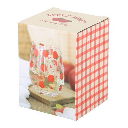Verre Motif Pommes