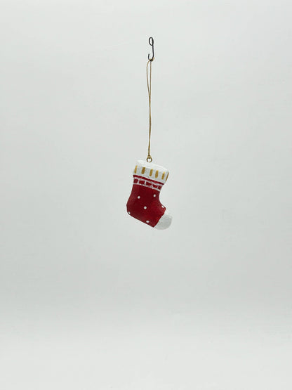 Décoration à suspendre Chaussette de Noël
