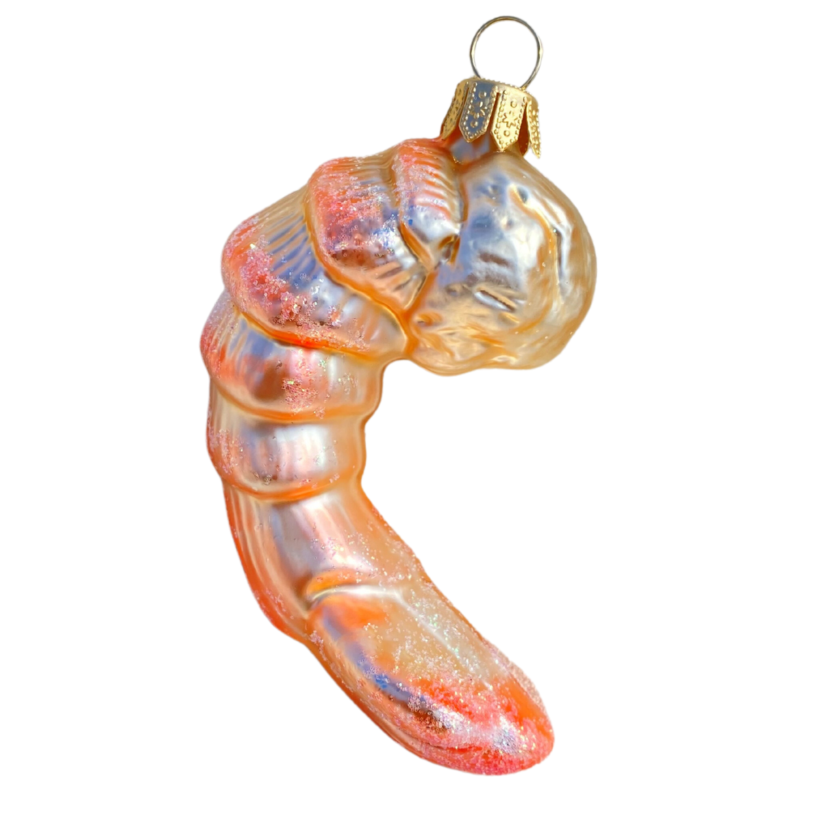 Weihnachtskugel Garnele