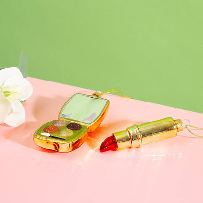 Lippenstift-Weihnachtskugel