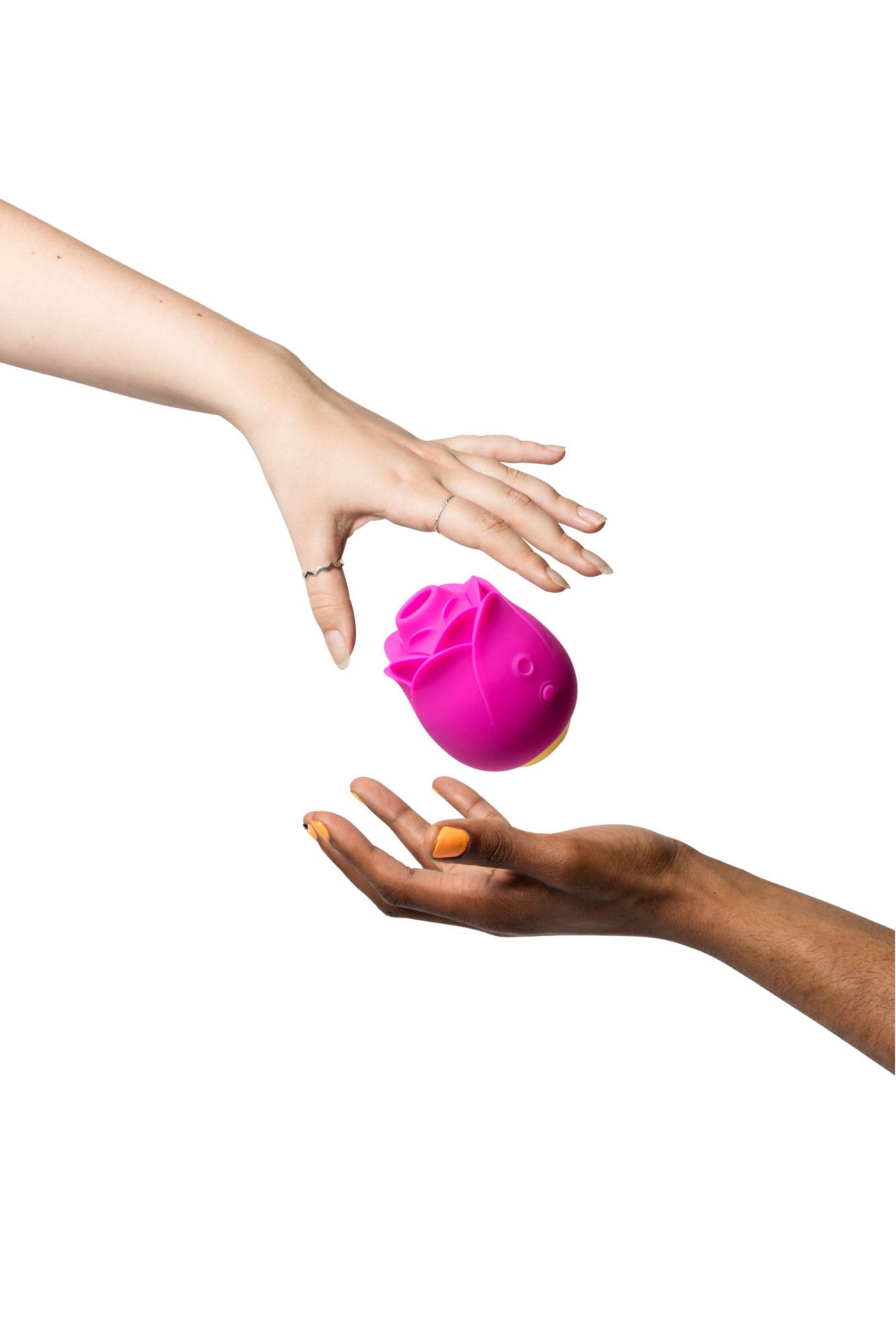 ROMP by Womanizer - Rose Air Pressure Vibrator - Pink