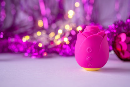 ROMP by Womanizer - Rose Air Pressure Vibrator - Pink