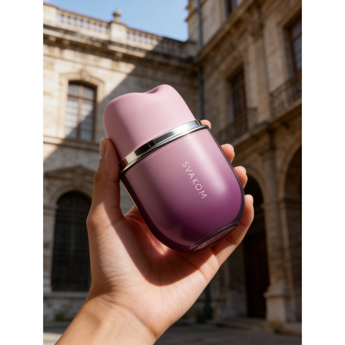 SVAKOM - Klitty Clitoral Stimulator - Dusty Lavender
