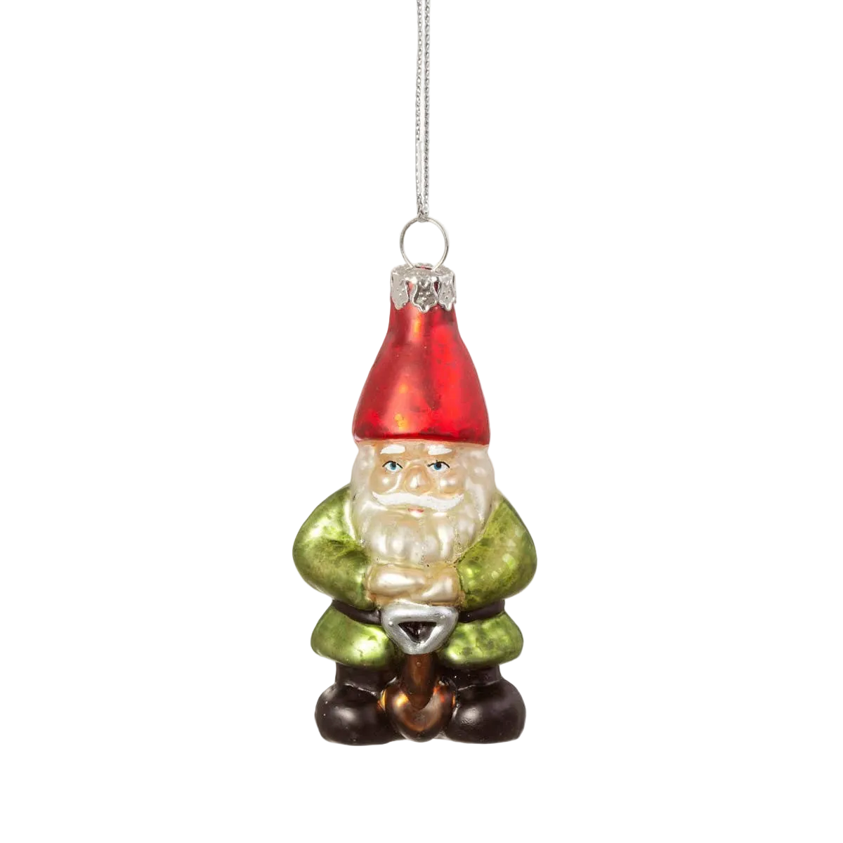 Weihnachtskugel Gartenzwerg