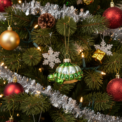 Weihnachtskugel Schildkröte