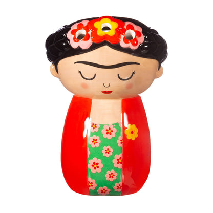Roter Frida Kahlo Wandpflanzkübel