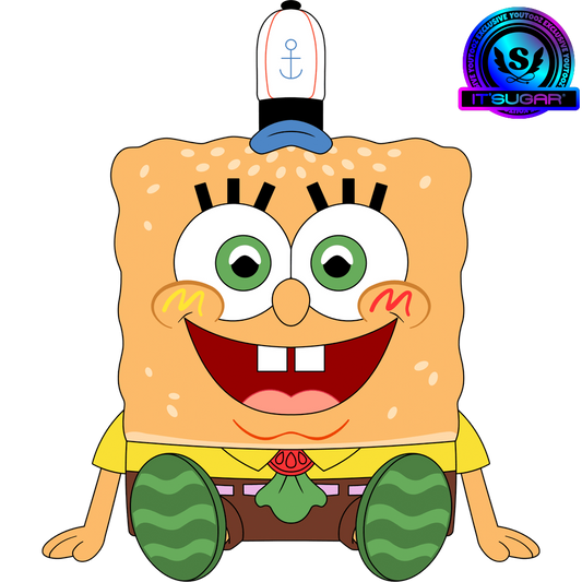 Krabby Patty SpongeBob Plush (9in)