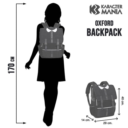 Sac à dos Oxford Wednesday Uniform noir