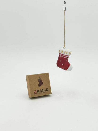 Décoration à suspendre Chaussette de Noël