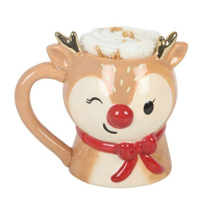 Ensemble tasse et chaussettes Ruby le renne