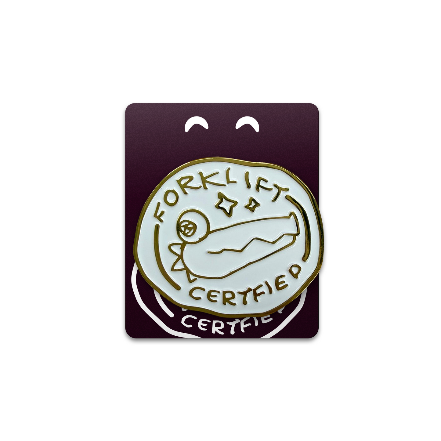 Forklift Certified Pin