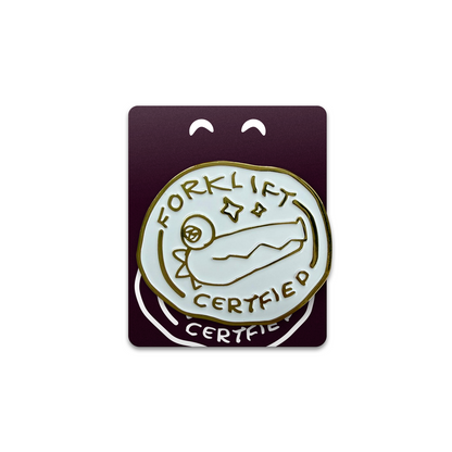 Forklift Certified Pin